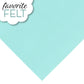 OESD Favourite Felt 8 x 12 inch polyester felt sheet in Aqua for machine embroidery