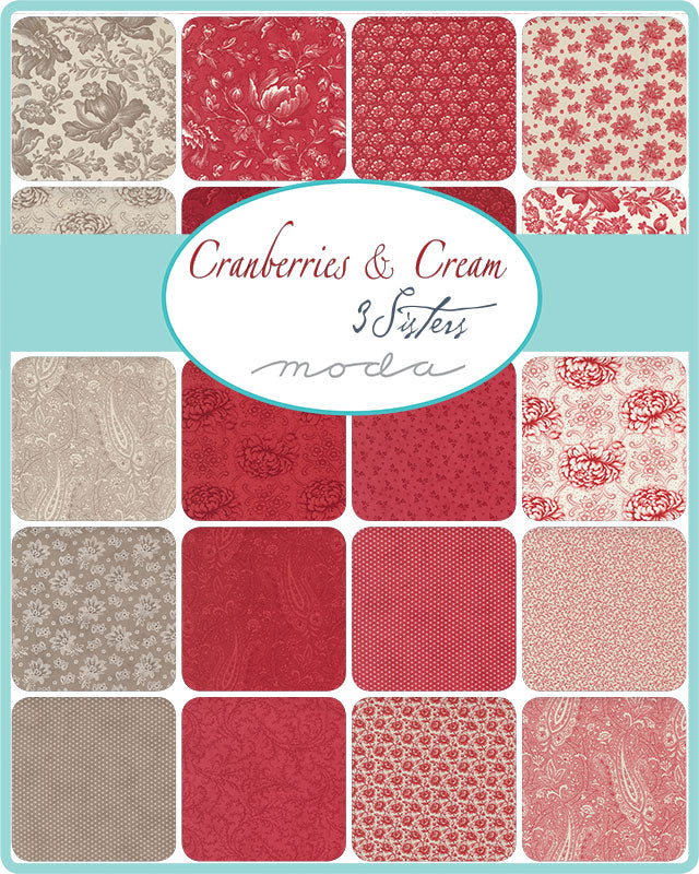 Moda Cranberries & Cream
