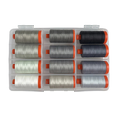 Aurifil Tula Pink Graywork 50wt 12 spools