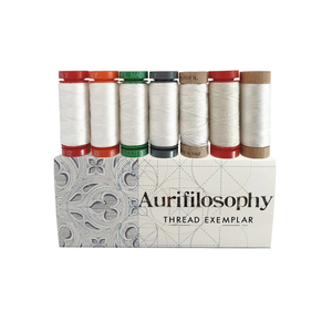 Aurifil Aurifilosophy Thread Sampler 7 Small Spools Mixed Wt