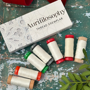 Aurifil Aurifilosophy Thread Sampler 7 Small Spools Mixed Wt