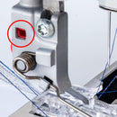 Bernina Overlocker Replacement Shaft with Seamguide Opening