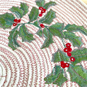 Embroidery with Jo - Rope Place Mat and Bowl - 15th and 16th October