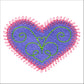 Queen of Hearts set -Digital Download - craft pattern by V-Stitch Designs - in use