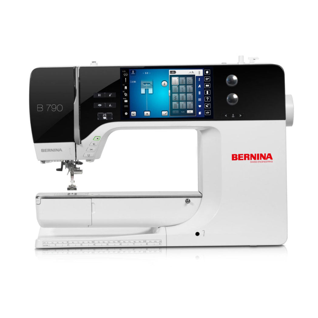 BERNINA 790E with PLUS Upgrade sewing, quilting and embroidery machine - front view