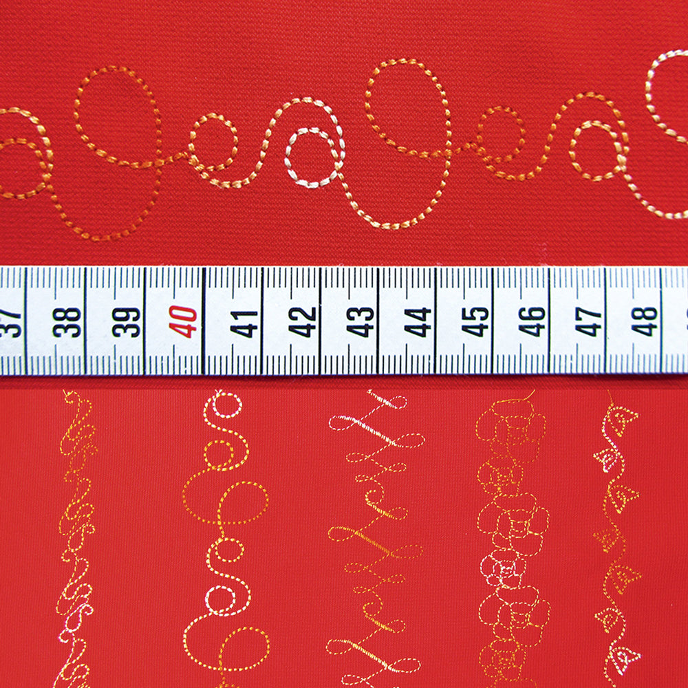 BERNINA 790E with PLUS Upgrade - demonstrating sideways stitching capability
