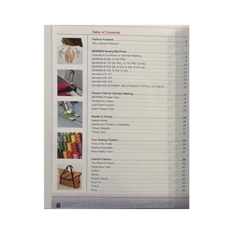 Bernina Big Book of Fashion