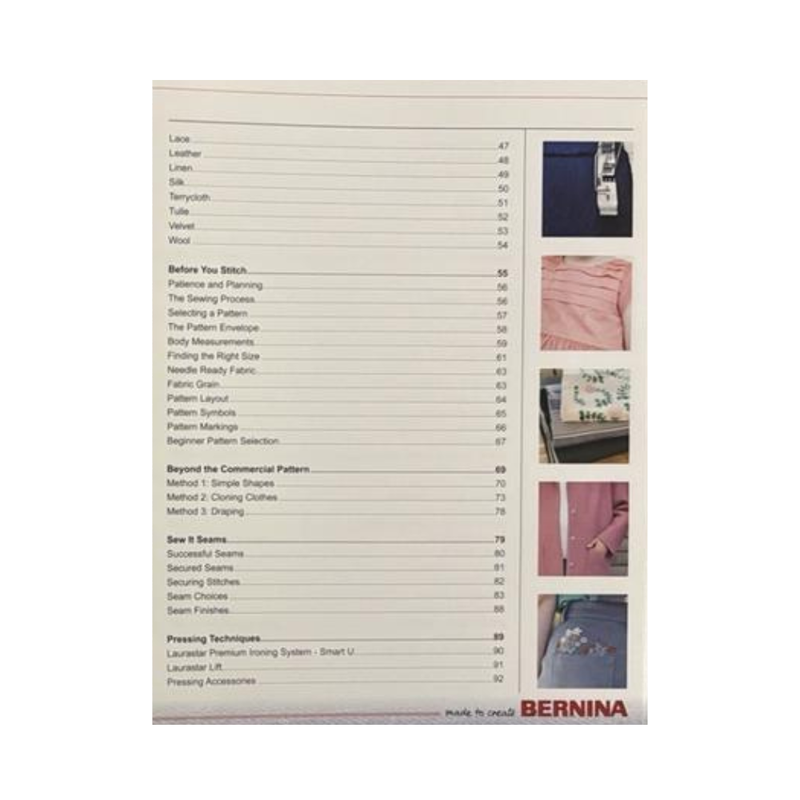 Bernina Big Book of Fashion