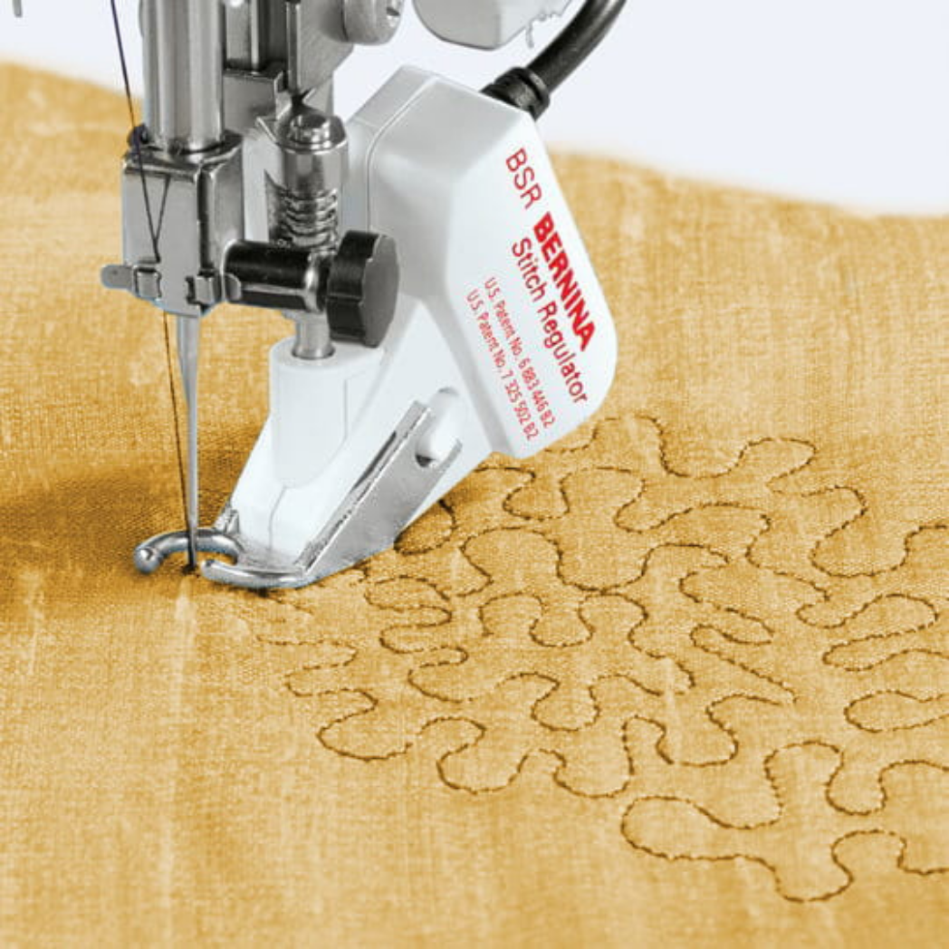 Bernina 880E PLUS Anniversary Edition, using BSR