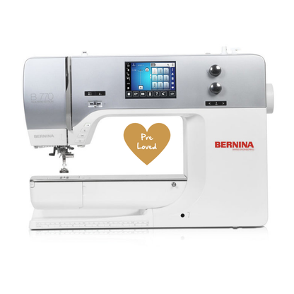 Bernina B770QE Sewing Machine with Plus Upgrade Preloved