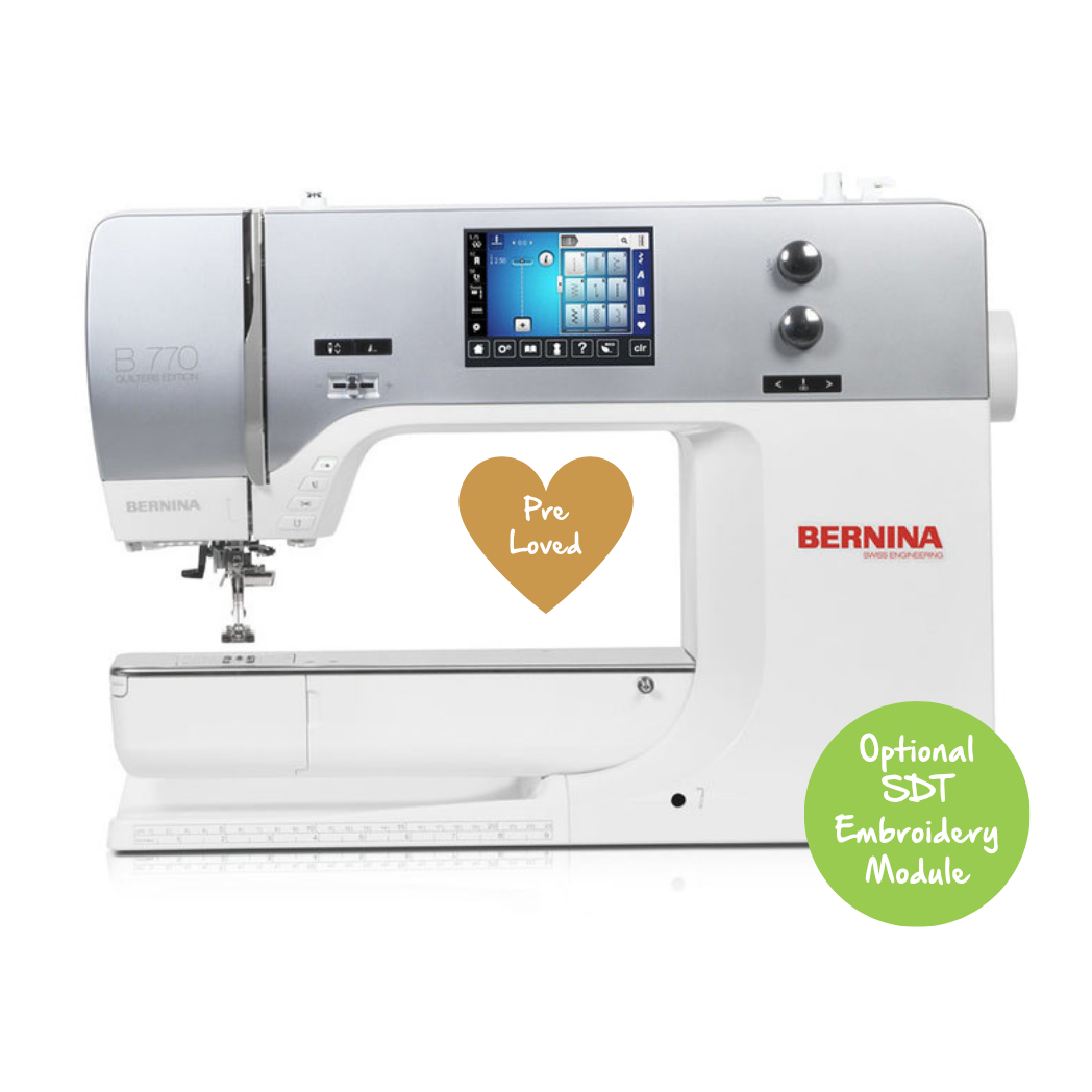 Bernina B770QE Sewing Machine - Pre Loved - Bernina PX