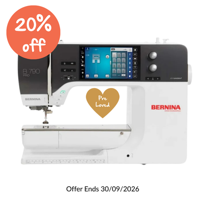 Bernina B790 PRO Sewing & Embroidery Machine - Pre Loved