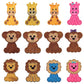 Baby Zoo Animals Set 1 - Digital Download - craft pattern by V-Stitch Designs - packaging