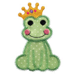 Baby Zoo Royal Frog 1 - Digital Download - craft pattern by V-Stitch Designs