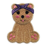 Baby Zoo Sassy Bear - Digital Download - craft pattern by V-Stitch Designs