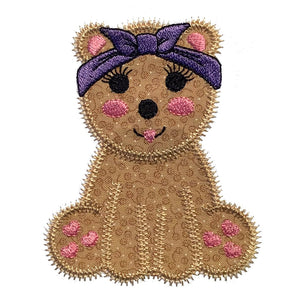 Baby Zoo Sassy Bear - Digital Download - craft pattern by V-Stitch Designs