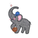 V-Stitch Designs Baseball Elephant - Digital Download