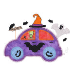 Bat Cute Car - Digital Download - craft pattern by V-Stitch Designs