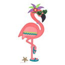V-Stitch Designs Beach Flamingo 2 - Digital Download