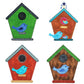 Bird and Birdhouses set -Digital Download - craft pattern by V-Stitch Designs - packaging