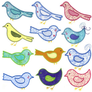 V-Stitch Designs Birds set -Digital Download