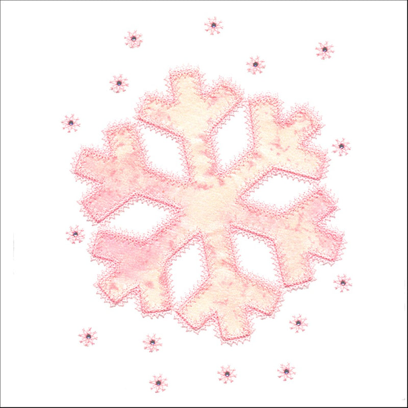 V-Stitch Designs Snowflakes 7 inch set -Digital Download