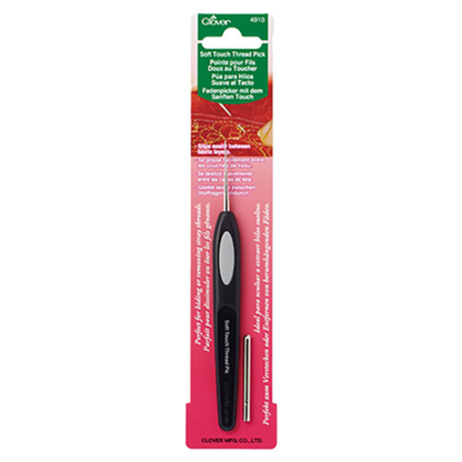 Clover Soft Touch Thread Pick packaging and product