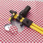 Olfa CMP-3 Rotary Ratchet Circular Cutter - Close-Up of Ratchet Handle and Blade