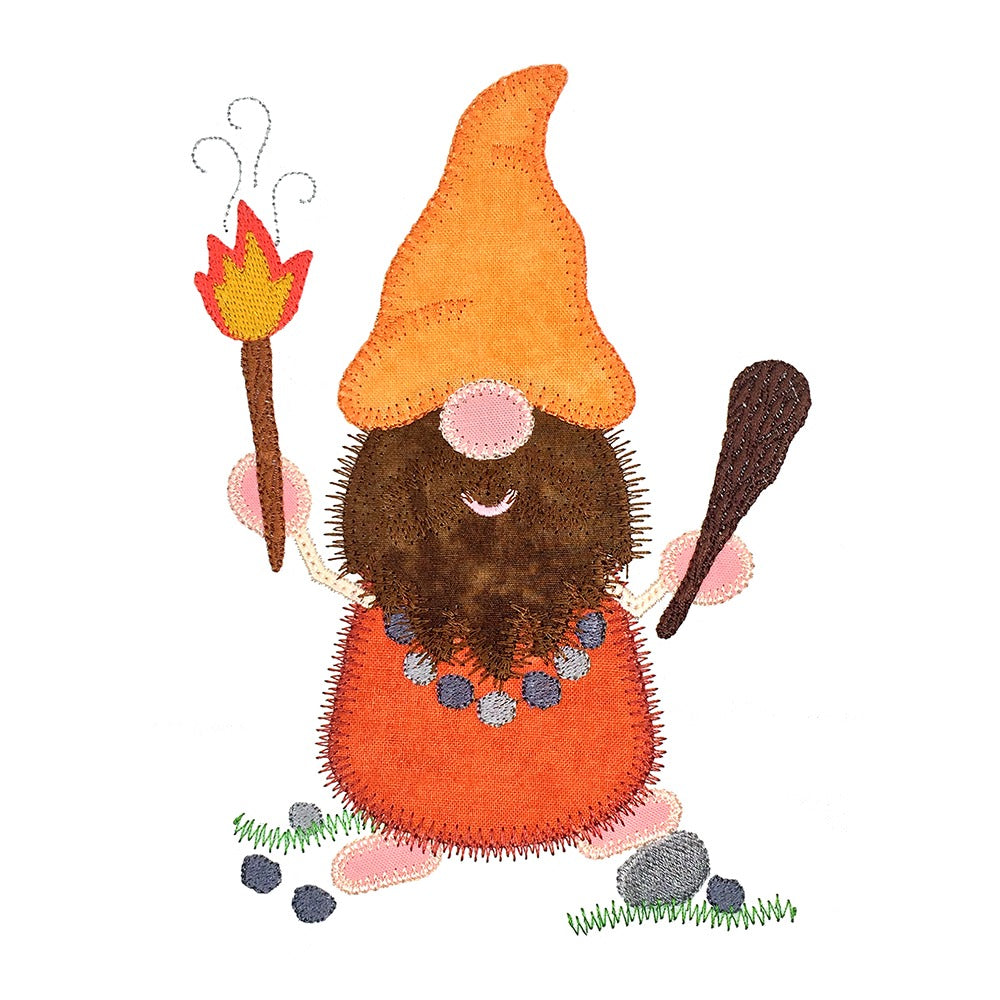 Caveman Gnome - Digital Download - craft pattern by V-Stitch Designs