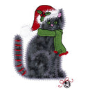 V-Stitch Designs Christmas Calico Cat - Digital Download