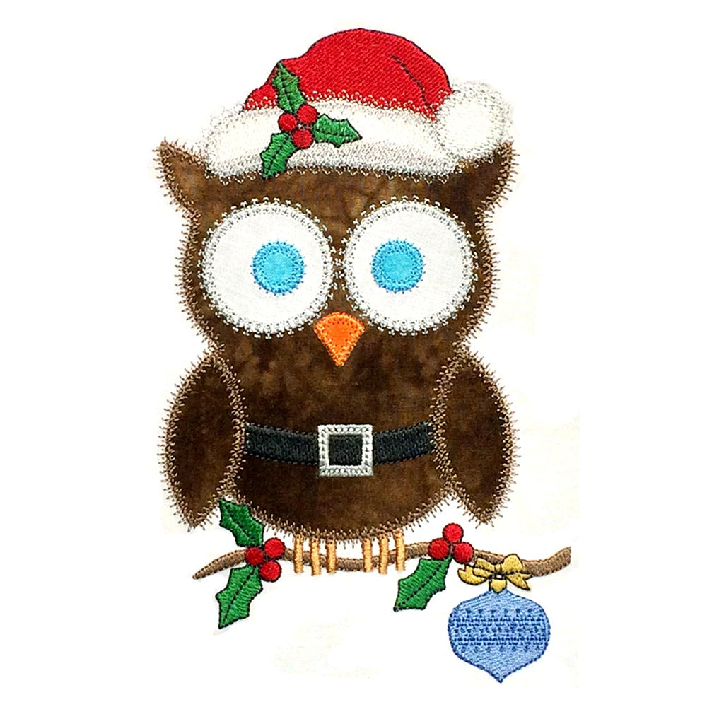 Christmas Owl - Digital Download - craft pattern by V-Stitch Designs