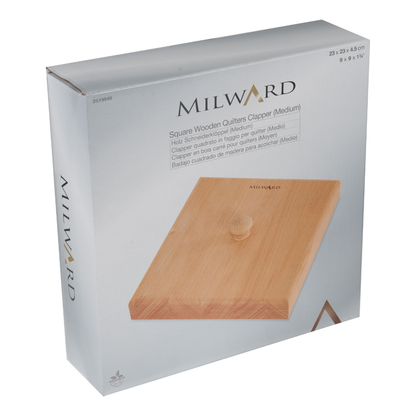 Milward Quilters Clapper Square - machine sewing needles - detail view