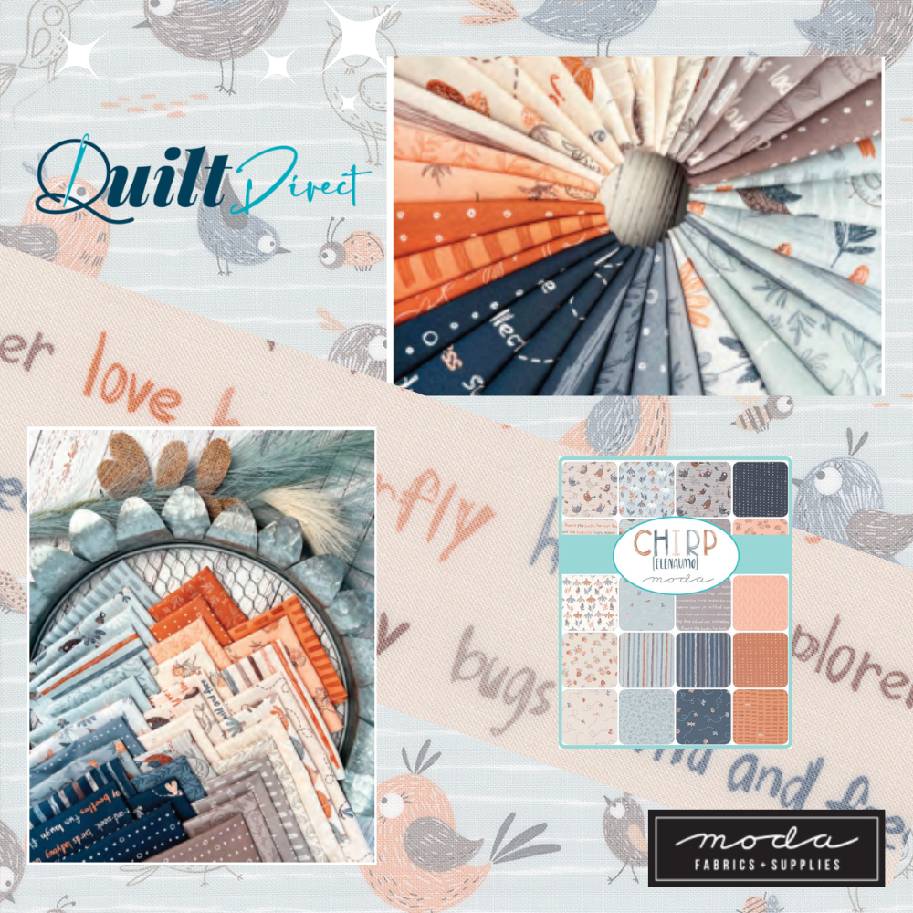 Moda Chirp | Leading UK Stockist | Quilt Direct