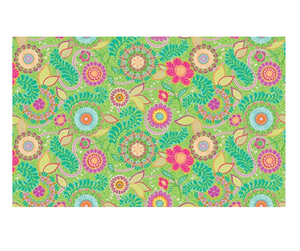 Benartex Amanda Murphy Vibrancy Feature Green