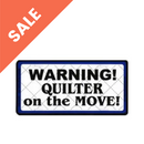 Quilters Licence Plates