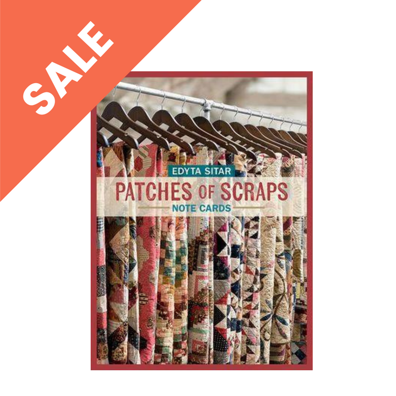 Patches of Scraps Notecards by Edyta Sitar