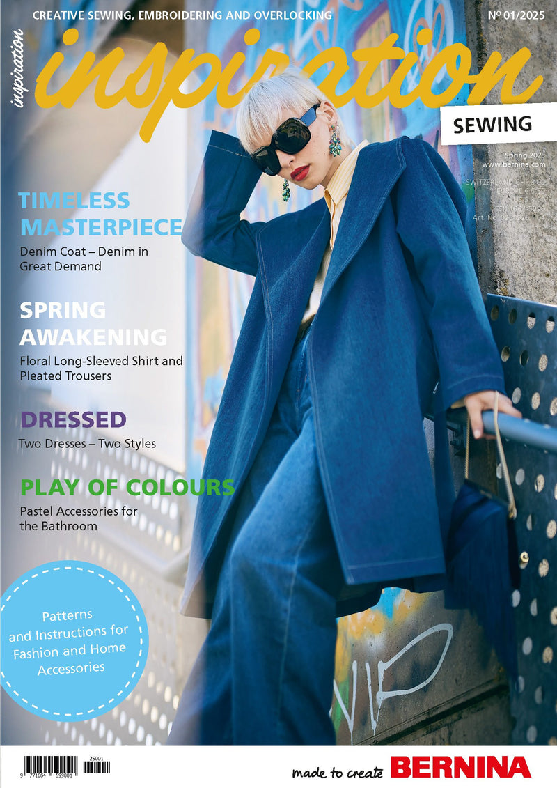 Bernina Inspiration Sewing Magazine Spring 2025