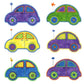 Cute Cars set 2 -Digital Download - craft pattern by V-Stitch Designs - packaging