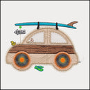 V-Stitch Designs Cute Car single 3 - Digital Download