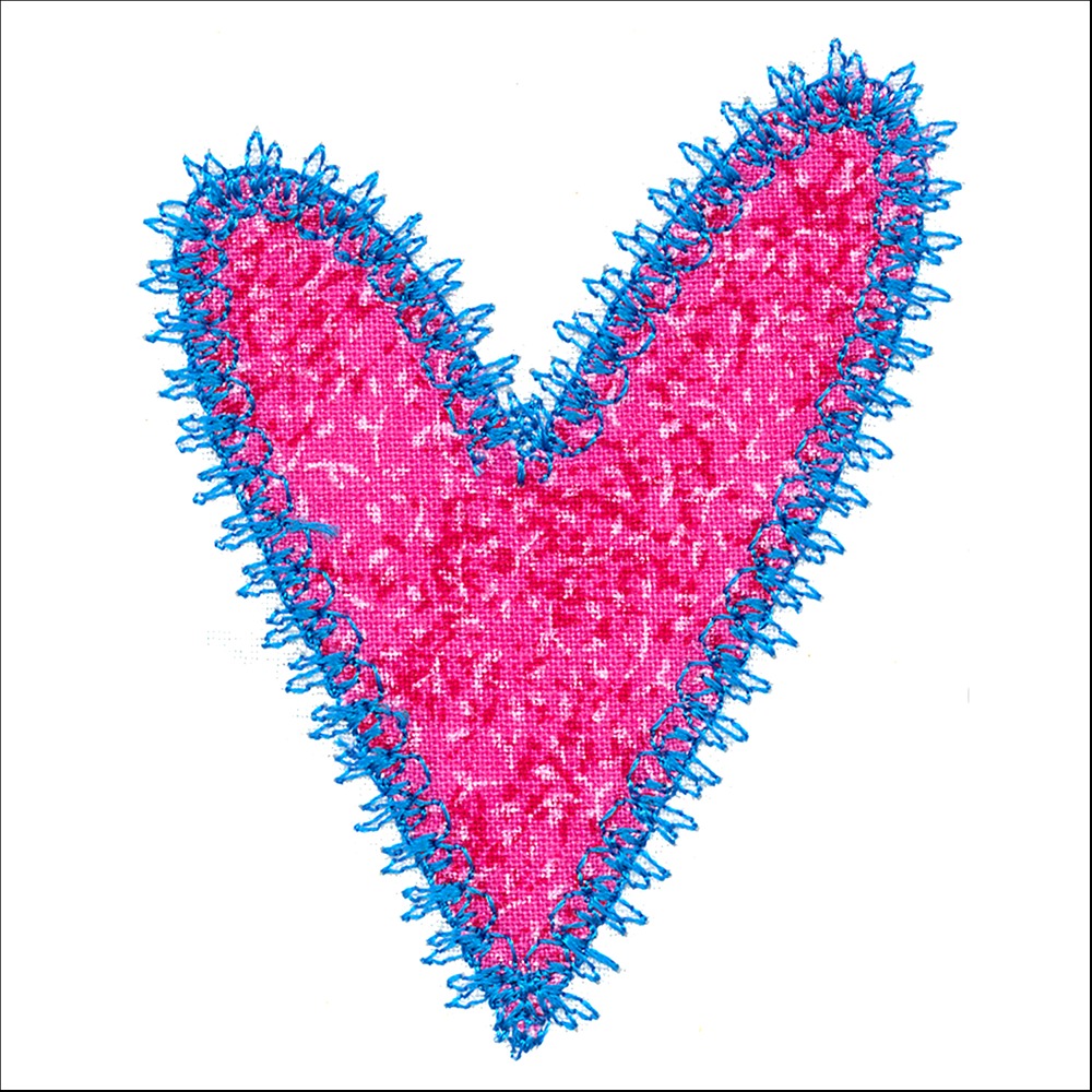 Queen of Hearts set -Digital Download - craft pattern by V-Stitch Designs - in use
