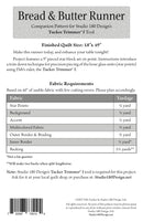 Studio 180 Bread and Butter Pattern