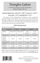 Studio 180 Triangles Galore Pattern