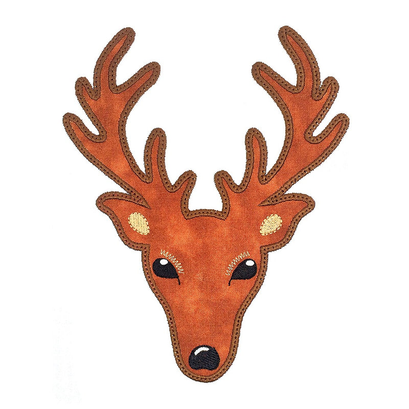 V-Stitch Designs Deer Head set -Digital Download