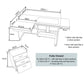 Horn Quilter's Delight Mk2 Maxi Lift Sewing Cabinet