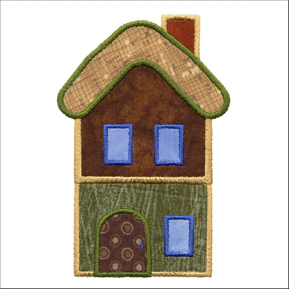 V-Stitch Designs Small Houses set -Digital Download
