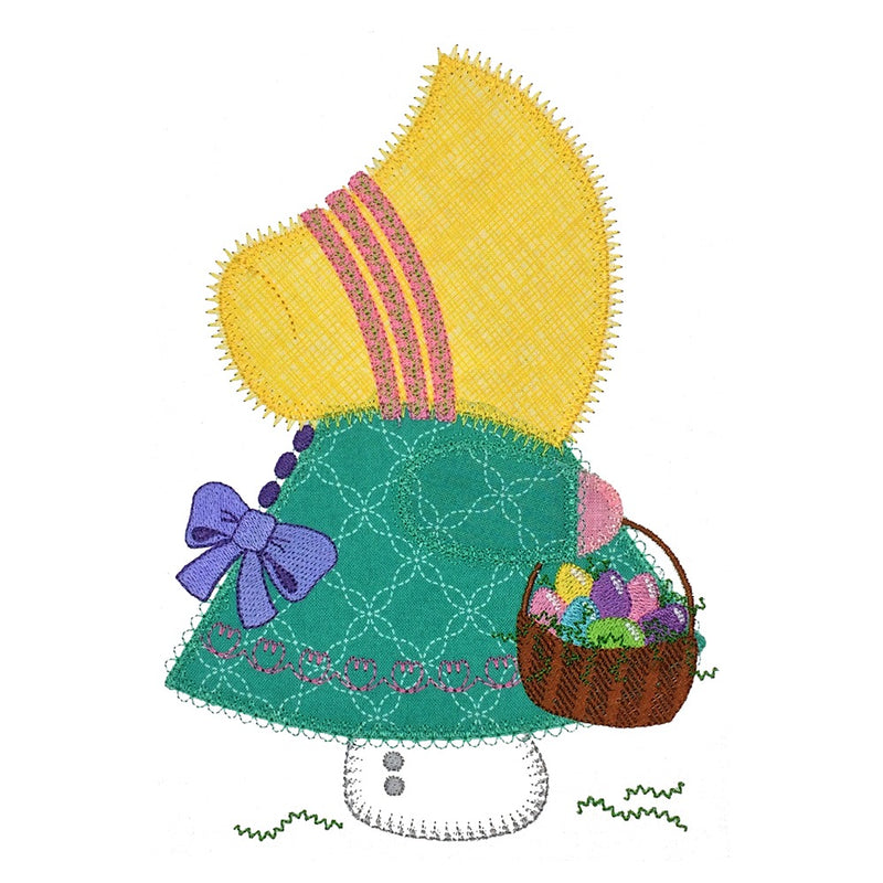 V-Stitch Designs Easter Sunbonnet Sue - Digital Download