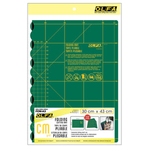 Olfa Folding Rotary Cutting Mat  17" x 12"
