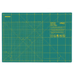 Olfa FCM-A3 Folding Rotary Cutting Mat 17" x 12" - Shown Open with Metric Grid Markings