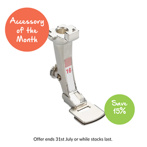Bernina Foot 16V Gathering 5mm