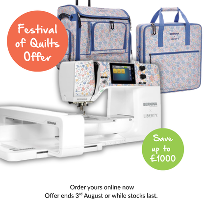 Bernina B580LE Liberty Edition Sewing Machine Festival Offer